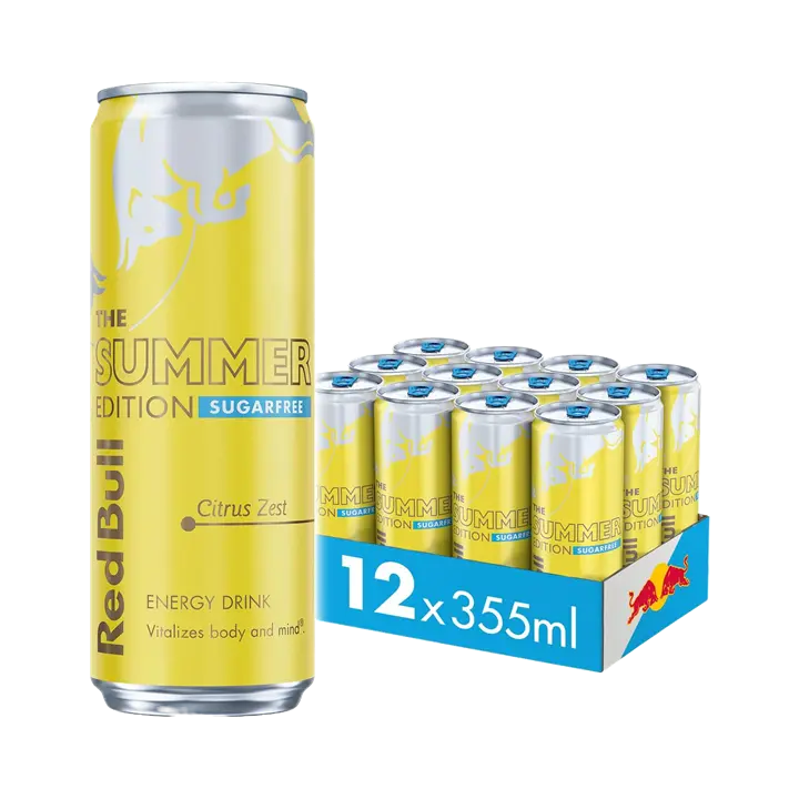 Red Bull Sugar Free 12 x 355ml